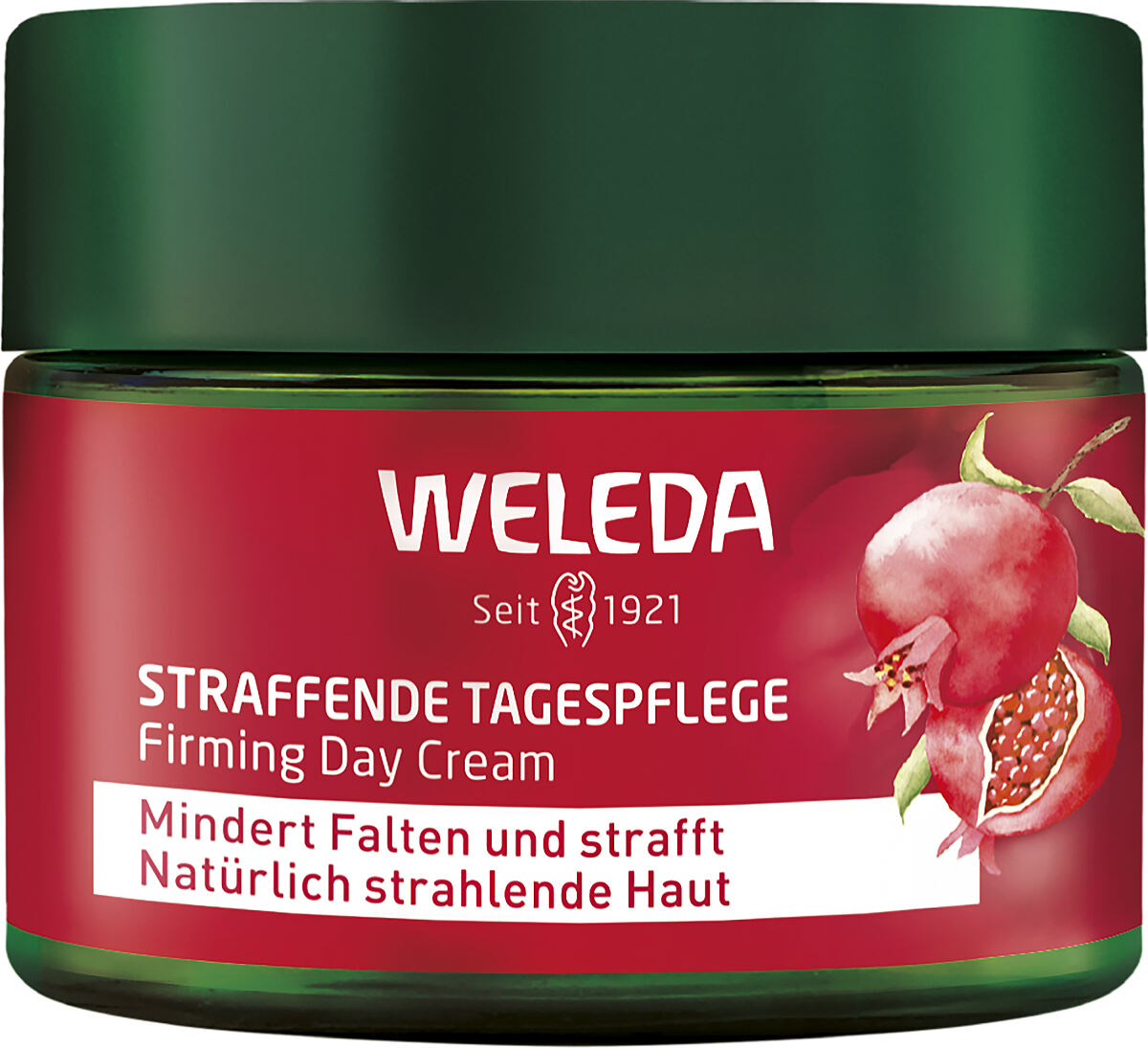 WELEDA_Straffende Tagespflege Granatapfel & Maca-Peptide_40ml_UVP € 19,95