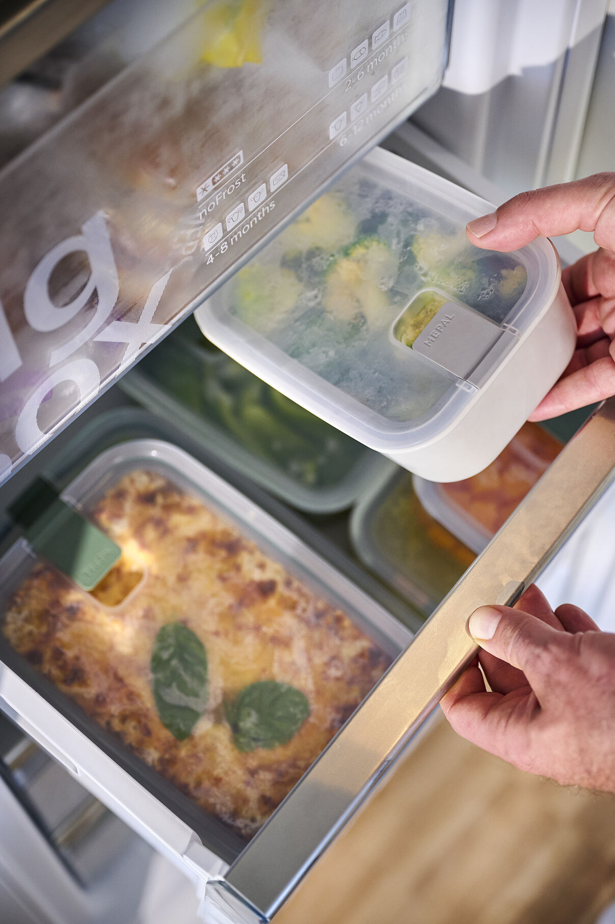 mepal food storage boxes EasyClip_suitable for freezer