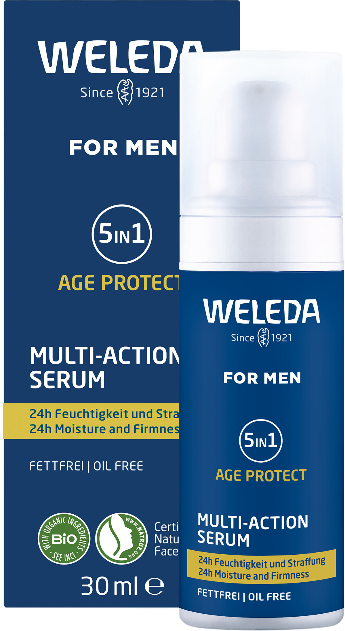 WELEDA_FOR MEN_5in1 Multi-Action Serum_30 ml_UVP € 12,95