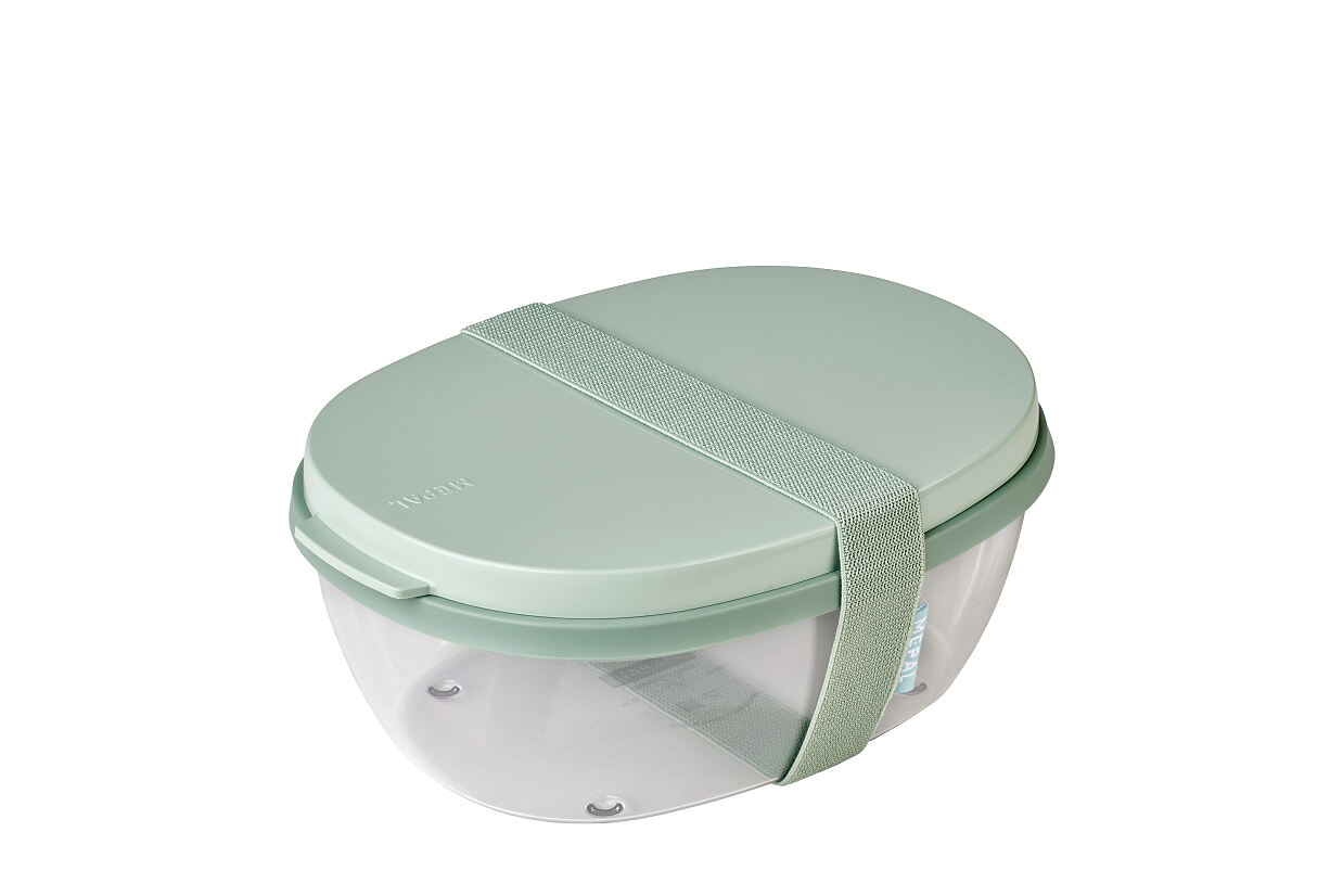 Mepal_Salatbox ellipse_Nordic sage_EUR 17,99