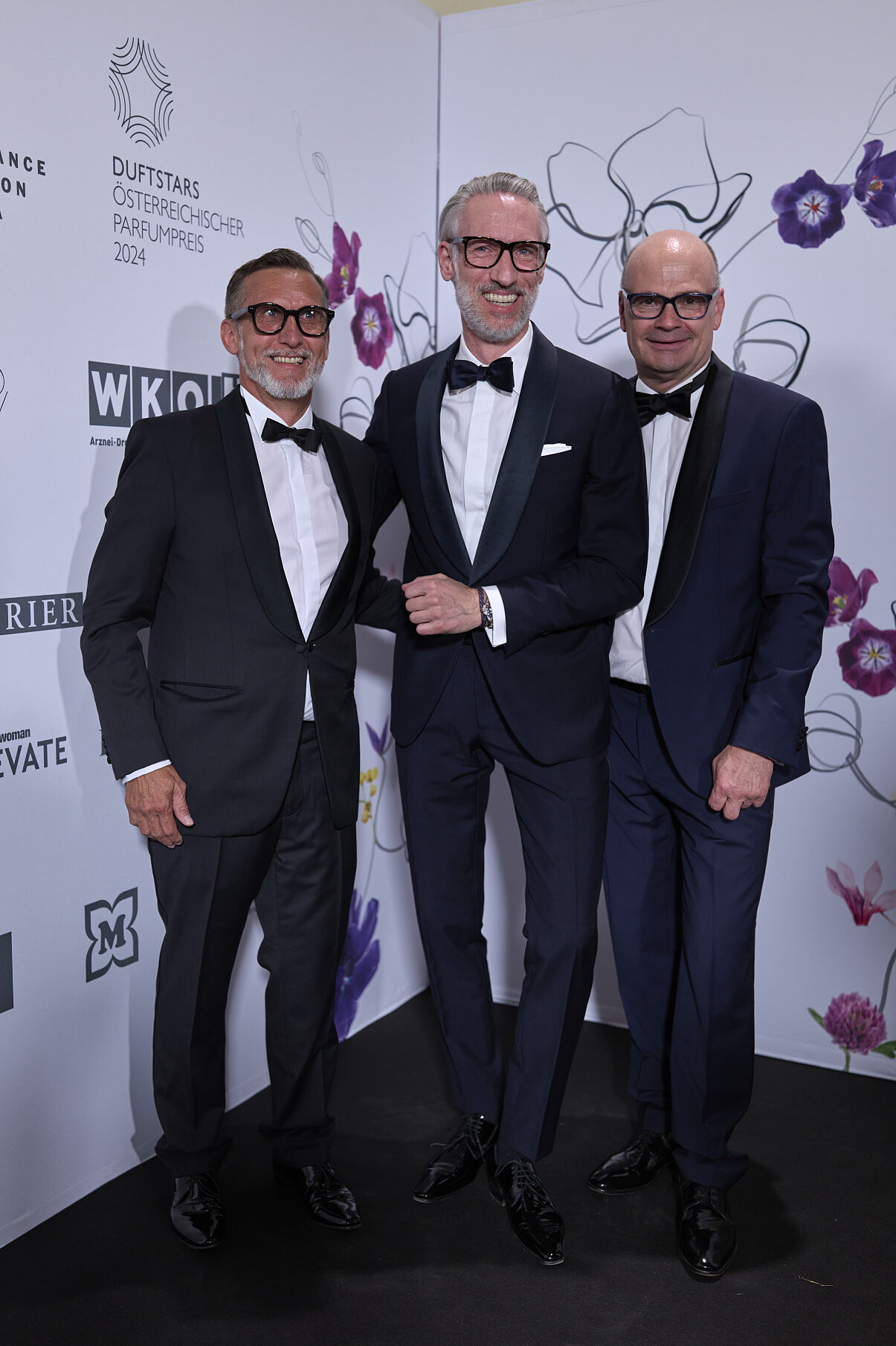 DUFTSTARS 2024_Red Carpet_Peter Steiner & Andreas Fuhlisch & Markus Reichenspurner © Wache 