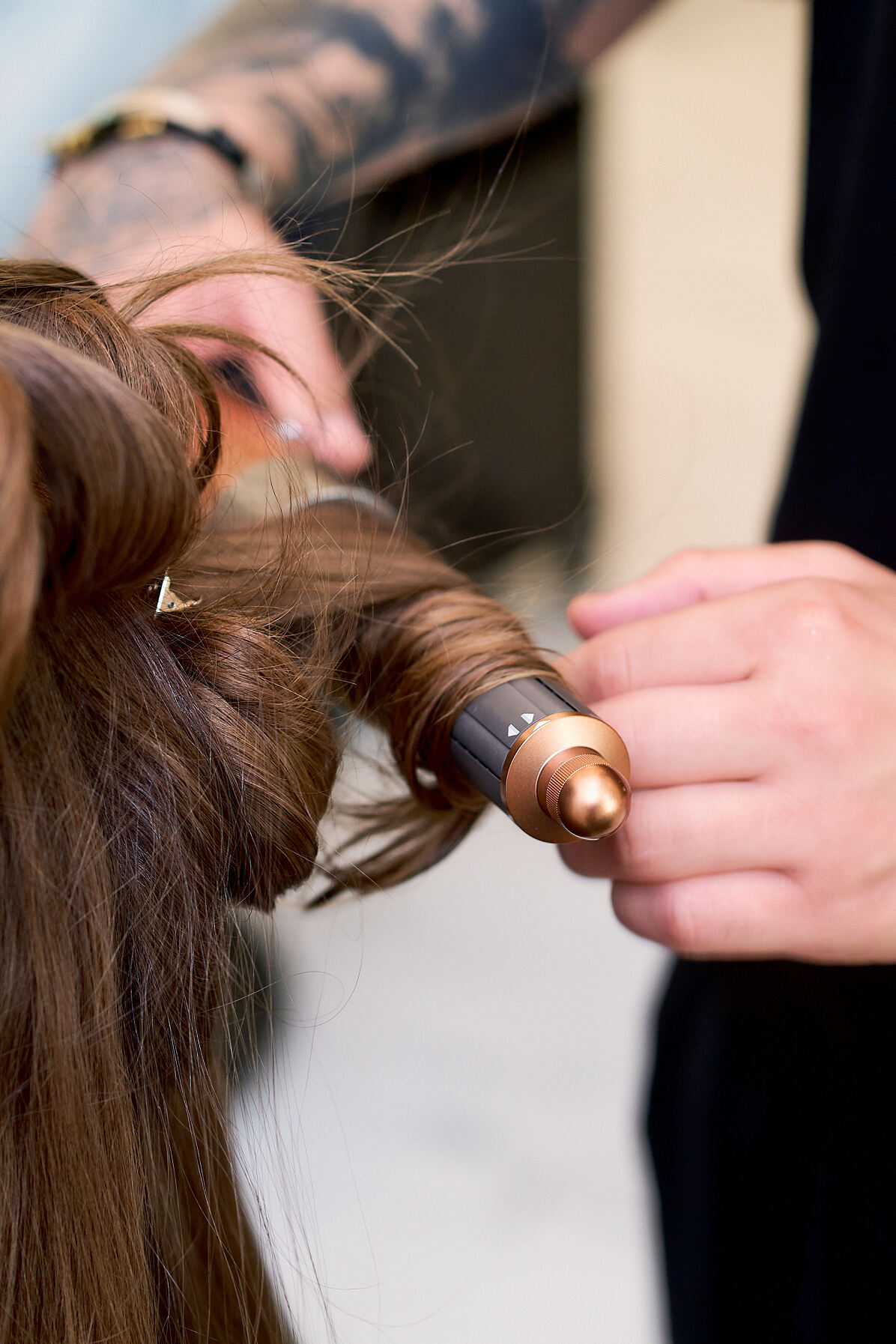 Half Bun _ Dyson Summer Styles mit Starfriseur Dieter Ferschinger