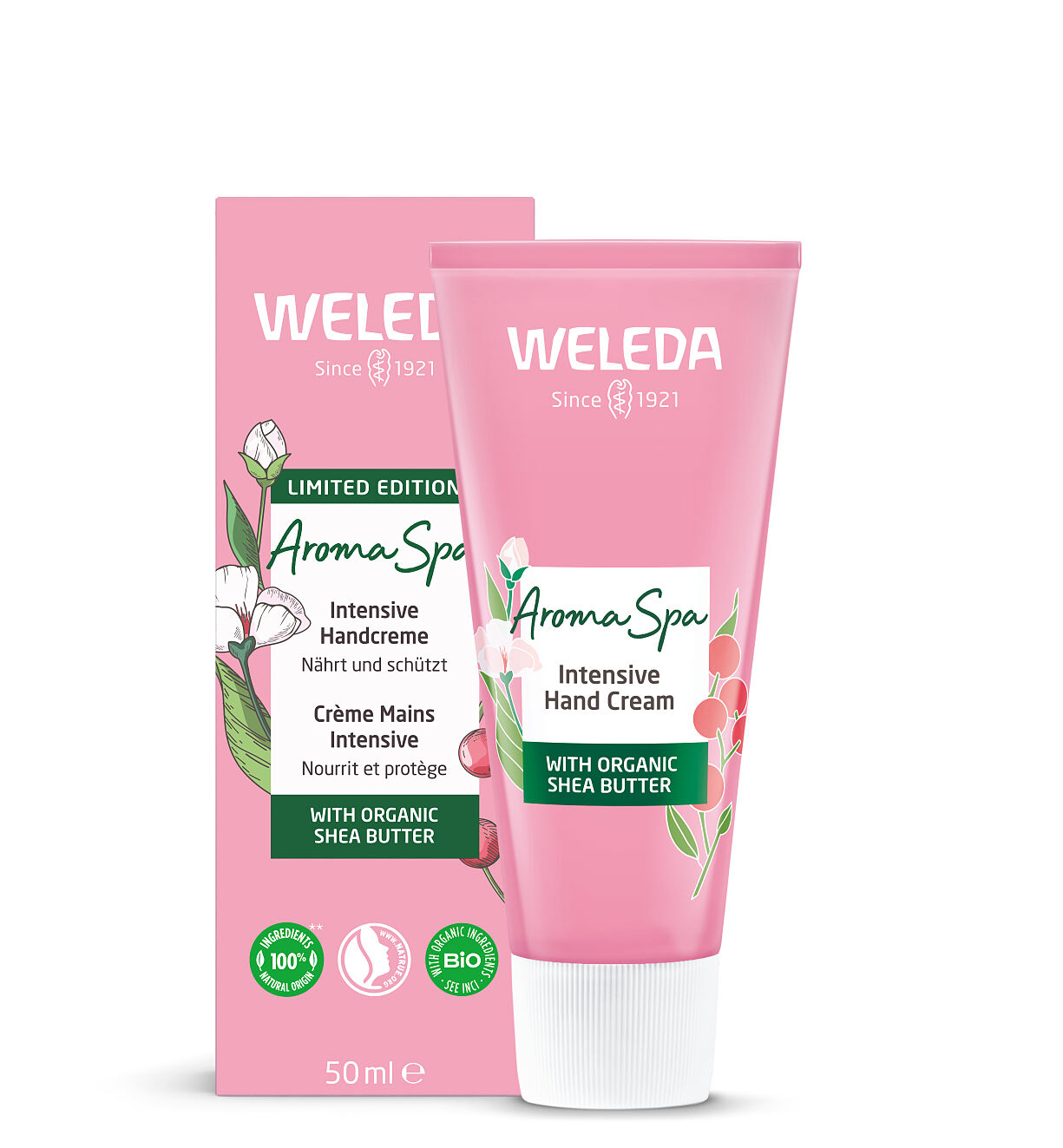 Weleda_Aroma Spa Intensive Hand Cream_50ml_UVP 5,45 EUR