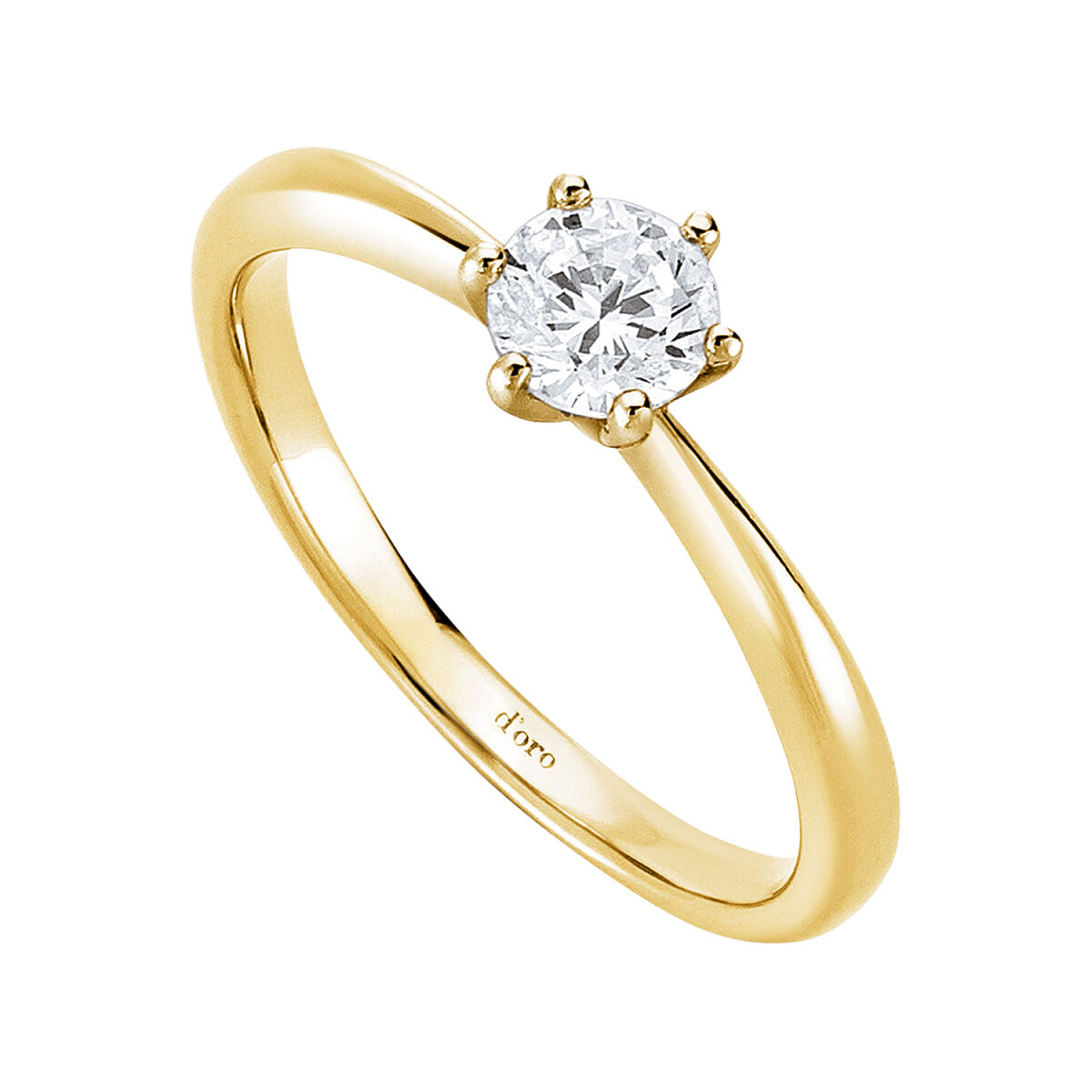 DJ_Solitär Ring Gelbgold 585 Brillant 0,50 ct._3999Eur